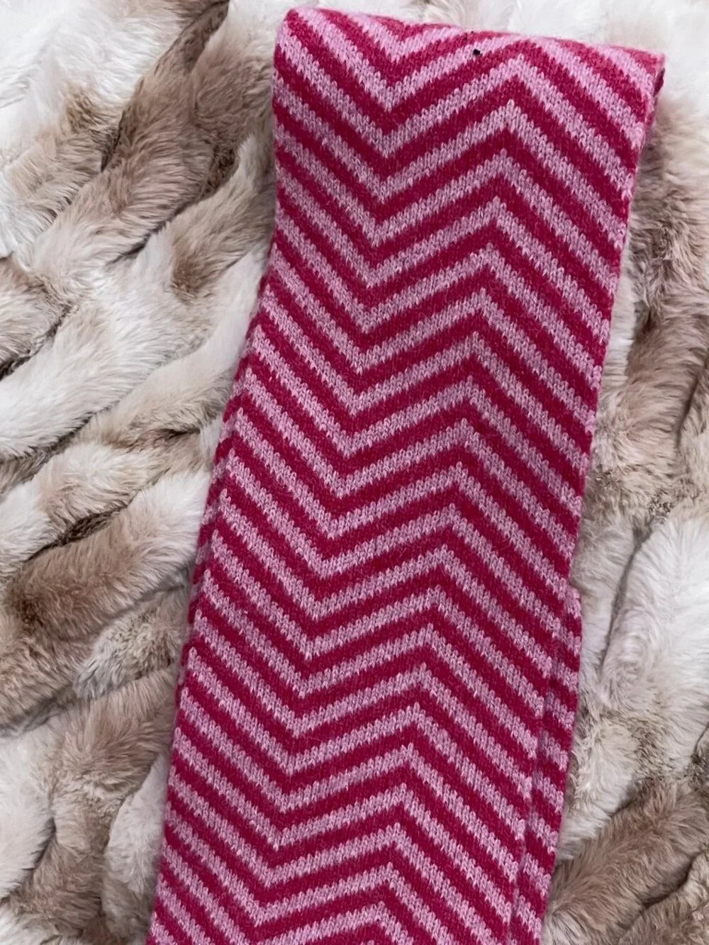 Like new! COACH Pink Winter Scarf